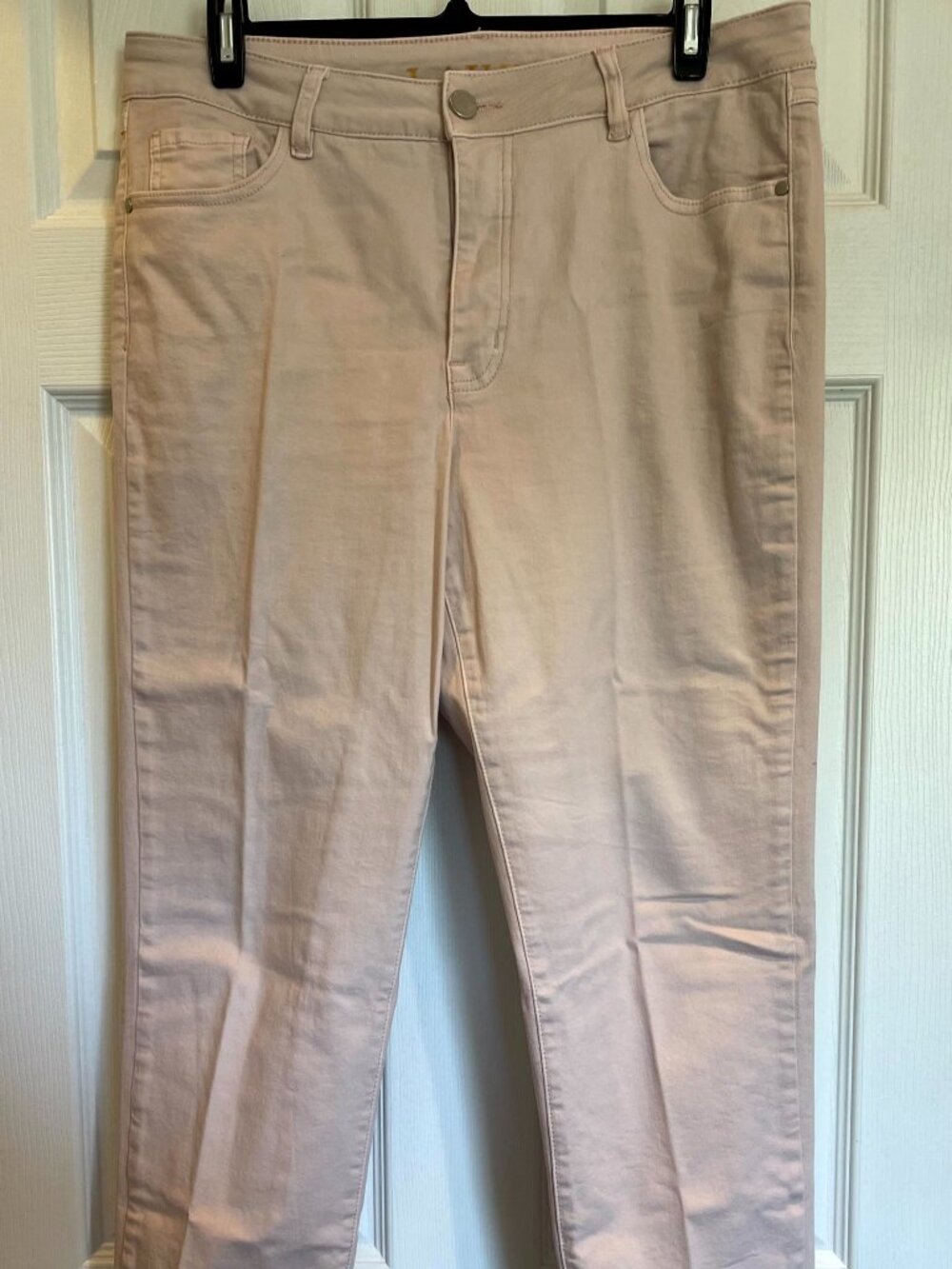 Laura, jean, color beige, size 12